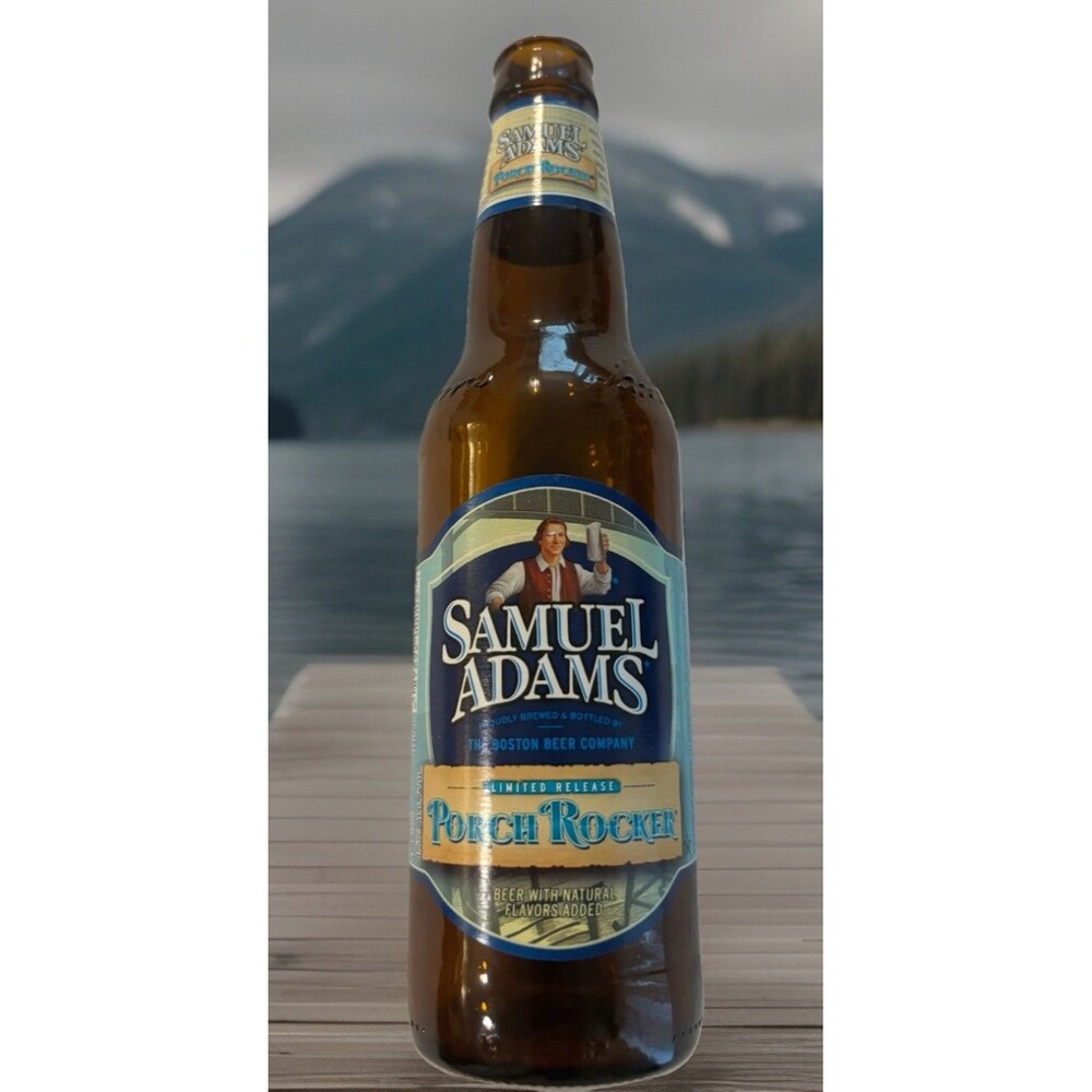 Samuel Adams Porch Rocker Beer Bottle From Boston MA 2000s Limited Release